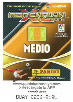 2015-16 Panini Adrenalyn XL Liga BBVA #141bis Joan Jordan Back