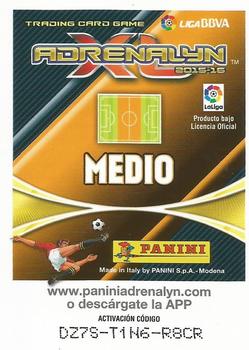 2015-16 Panini Adrenalyn XL Liga BBVA #205 Verza Back
