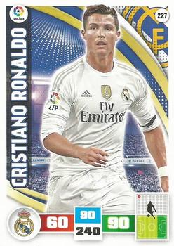 2015-16 Panini Adrenalyn XL Liga BBVA #227 Cristiano Ronaldo Front