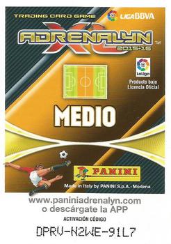 2015-16 Panini Adrenalyn XL Liga BBVA #277 Ruben Pardo Back