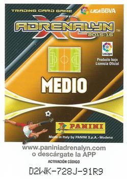 2015-16 Panini Adrenalyn XL Liga BBVA #284 Markel Back