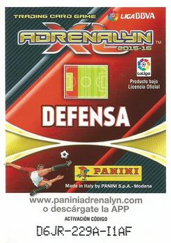 2015-16 Panini Adrenalyn XL Liga BBVA #301 Andreolli Back