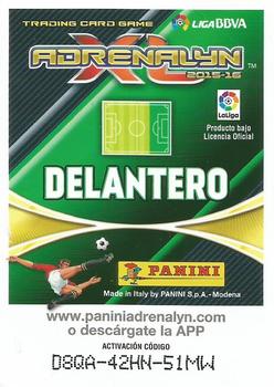 2015-16 Panini Adrenalyn XL Liga BBVA #388 Fabian Orellana Back