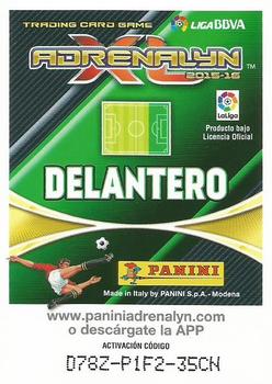 2015-16 Panini Adrenalyn XL Liga BBVA #453 Soldado Back