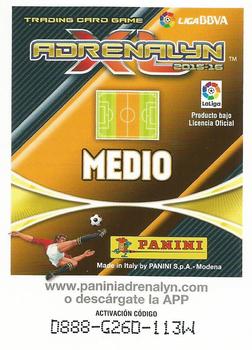 2015-16 Panini Adrenalyn XL Liga BBVA #483 Musonda Back