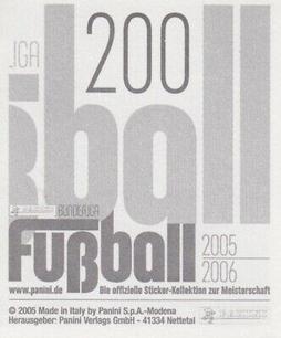 2005-06 Panini Fussball Bundesliga Stickers #200 AOL Arena Back
