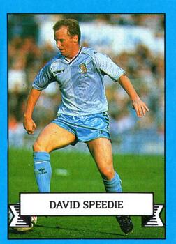 1990 Merlin Team 90 #75 David Speedie Front