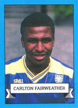 1990 Merlin Team 90 #290 Carlton Fairweather Front