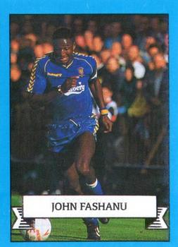 1990 Merlin Team 90 #291 John Fashanu Front