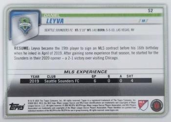 2020 Bowman MLS #52 Daniel Leyva Back