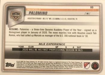 2020 Bowman MLS #80 Marcelo Palomino Back