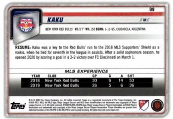 2020 Bowman MLS #99 Kaku Back