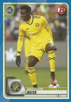 2020 Bowman MLS - Blue #51 Aboubacar Keita Front