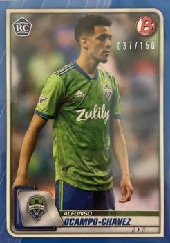 2020 Bowman MLS - Blue #59 Alfonso Ocampo-Chavez Front