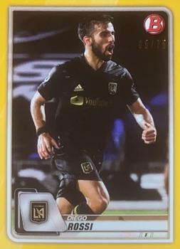 2020 Bowman MLS - Yellow #1 Diego Rossi Front