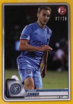 2020 Bowman MLS - Yellow #12 James Sands Front