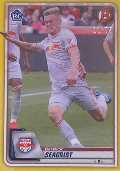 2020 Bowman MLS - Yellow #29 Patrick Seagrist Front