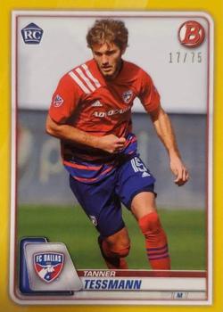 2020 Bowman MLS - Yellow #34 Tanner Tessmann Front