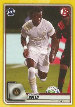 2020 Bowman MLS - Yellow #41 George Bello Front