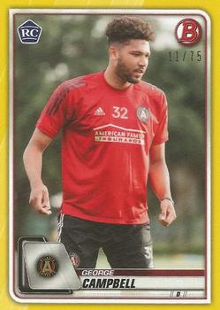 2020 Bowman MLS - Yellow #44 George Campbell Front