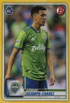 2020 Bowman MLS - Yellow #59 Alfonso Ocampo-Chavez Front