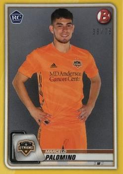 2020 Bowman MLS - Yellow #80 Marcelo Palomino Front