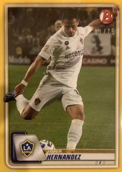 2020 Bowman MLS - Yellow #89 Javier Hernandez Front