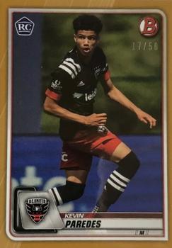 2020 Bowman MLS - Gold #61 Kevin Paredes Front