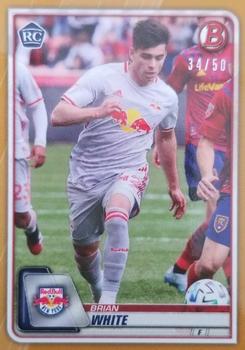 2020 Bowman MLS - Gold #63 Brian White Front