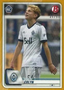2020 Bowman MLS - Gold #73 Simon Colyn Front