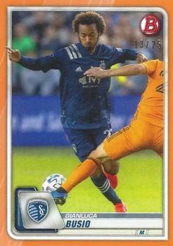 2020 Bowman MLS - Orange #10 Gianluca Busio Front