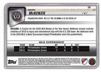 2020 Bowman MLS - Orange #16 Mark McKenzie Back