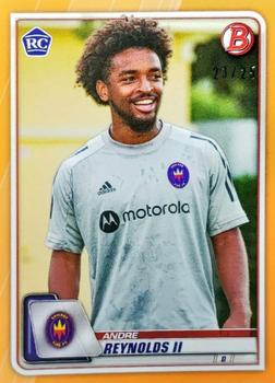 2020 Bowman MLS - Orange #66 Andre Reynolds II Front