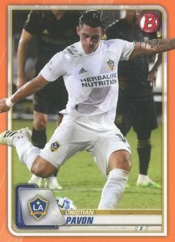 2020 Bowman MLS - Orange #91 Cristian Pavon Front