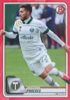 2020 Bowman MLS - Red #19 Cristhian Paredes Front