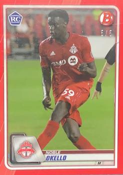 2020 Bowman MLS - Red #60 Noble Okello Front