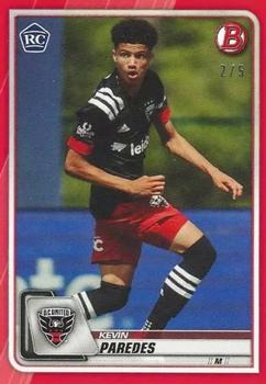 2020 Bowman MLS - Red #61 Kevin Paredes Front