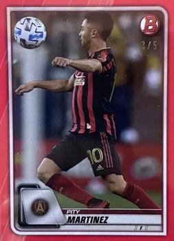 2020 Bowman MLS - Red #92 Pity Martinez Front
