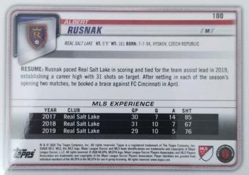 2020 Bowman MLS - Red #100 Albert Rusnak Back