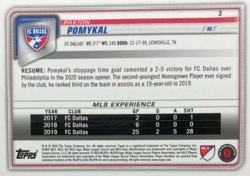 2020 Bowman MLS - Rainbow Foil #3 Paxton Pomykal Back