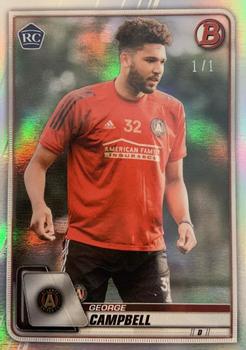 2020 Bowman MLS - Rainbow Foil #44 George Campbell Front