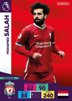 2020-21 Panini Adrenalyn XL Premier League #26 Mohamed Salah Front