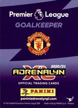 2020-21 Panini Adrenalyn XL Premier League #47 David De Gea Back
