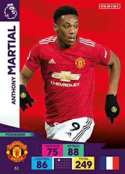 2020-21 Panini Adrenalyn XL Premier League #61 Anthony Martial Front