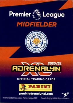2020-21 Panini Adrenalyn XL Premier League #125 Marc Albrighton Back