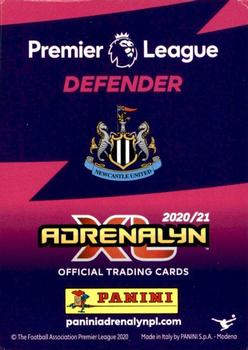 2020-21 Panini Adrenalyn XL Premier League #161 Florian Lejeune Back