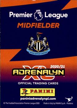 2020-21 Panini Adrenalyn XL Premier League #164 Miguel Almiron Back