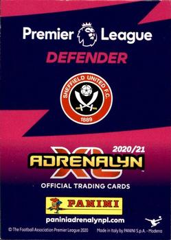 2020-21 Panini Adrenalyn XL Premier League #195 Jack O'Connell Back