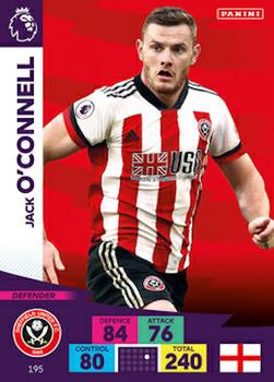 2020-21 Panini Adrenalyn XL Premier League #195 Jack O'Connell Front
