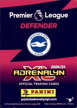 2020-21 Panini Adrenalyn XL Premier League #265 Lewis Dunk Back